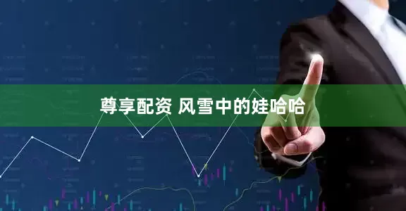 尊享配资 风雪中的娃哈哈